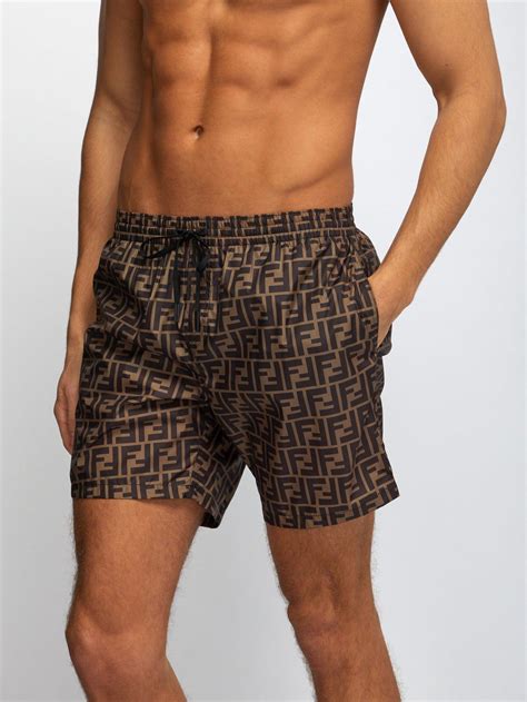 fake fendi swimming trunks|Fendi men's beachwear.